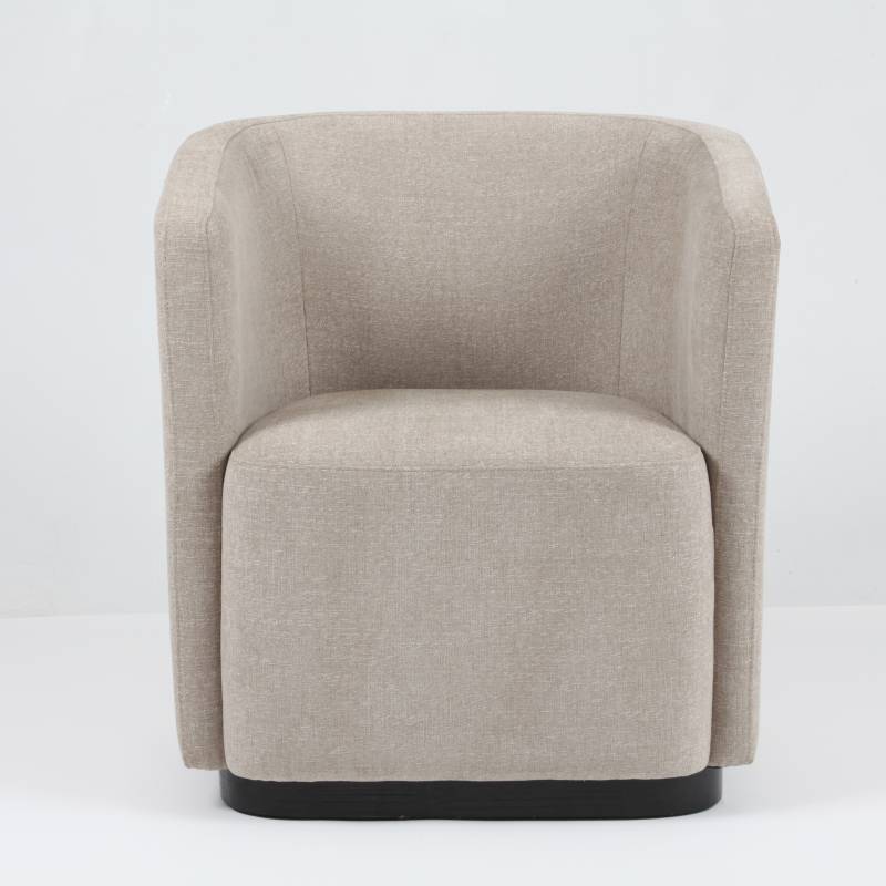 RJC-1097 Poltrona imbottita con struttura in legno dal design unico per mobili da soggiorno